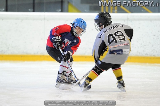 2011-03-20 Aosta 0044 Hockey Milano Rossoblu U10-Varese - Alessandro Brigada